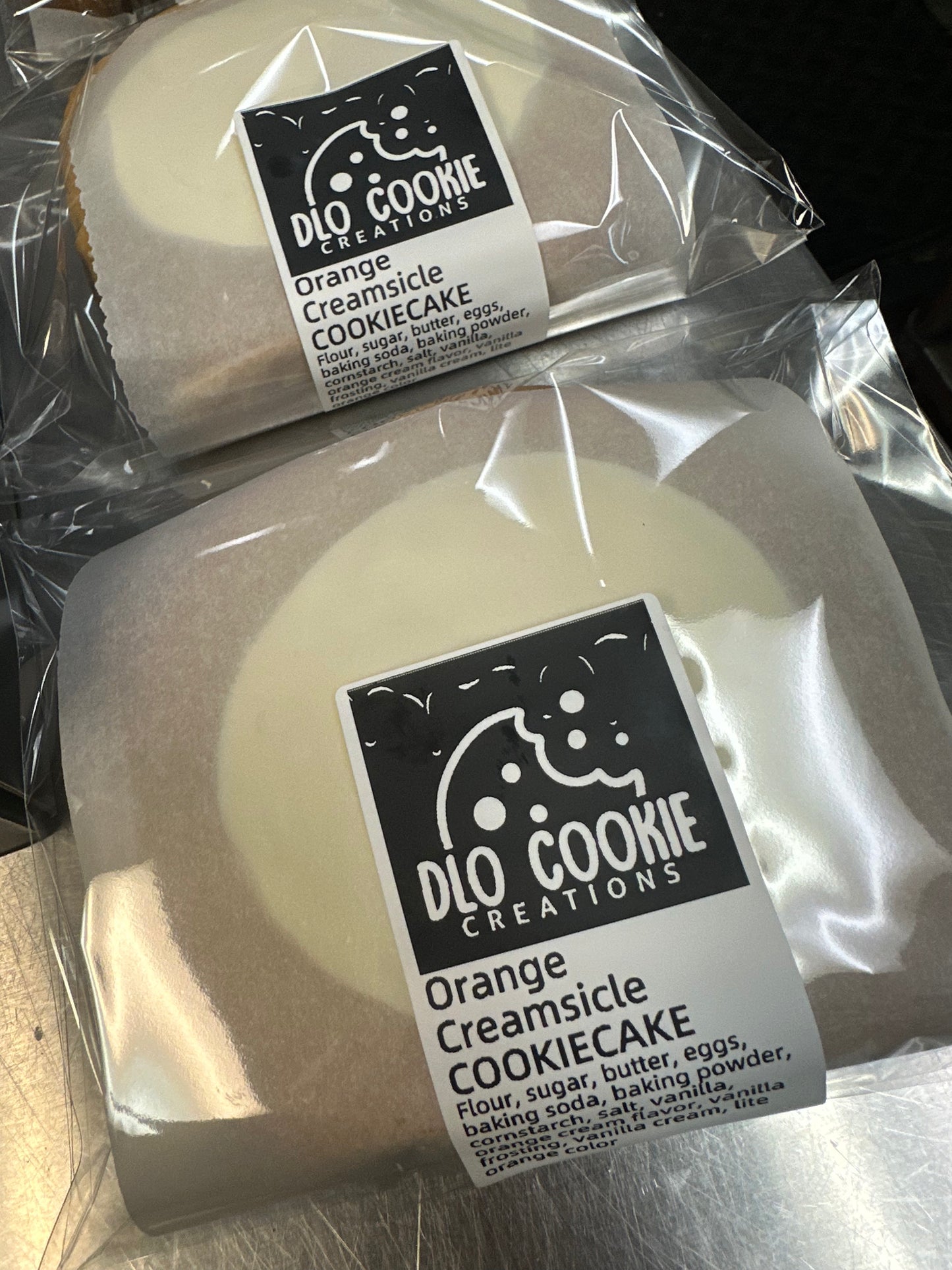 Orange Creamsicle cookiecake