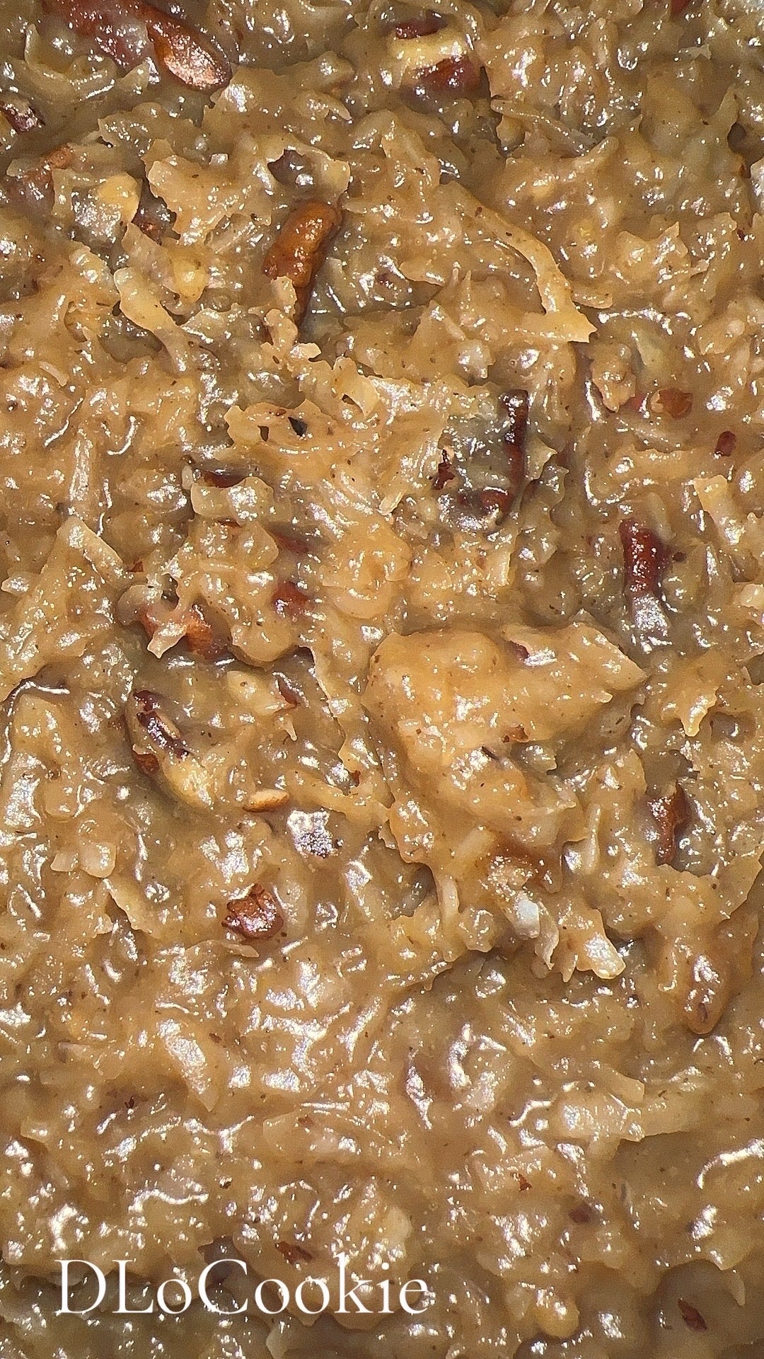 GERMAN CHOCOLATE COOKIECAKE!!!