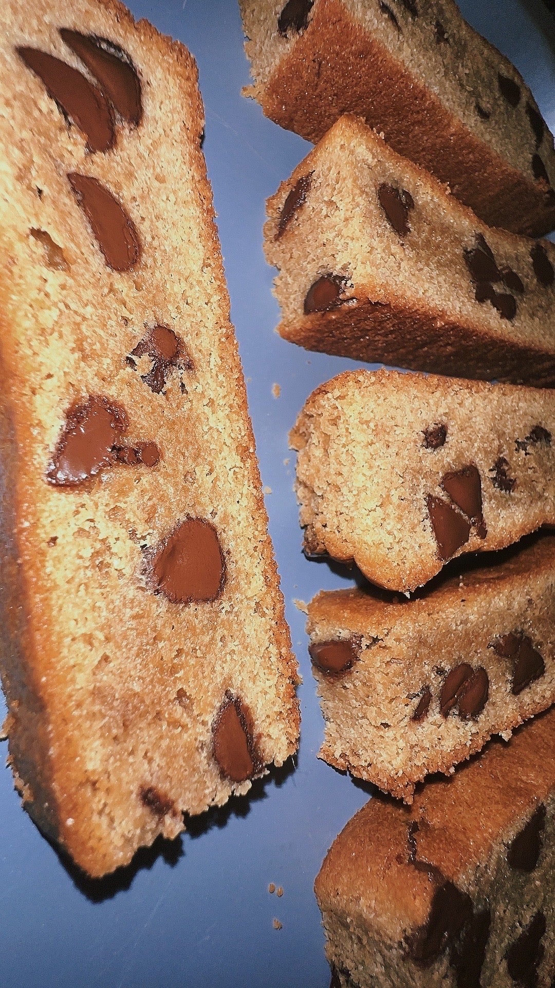 NEW!! Chocolate Chip Cookie Biscotti -Soft center 6 pieces