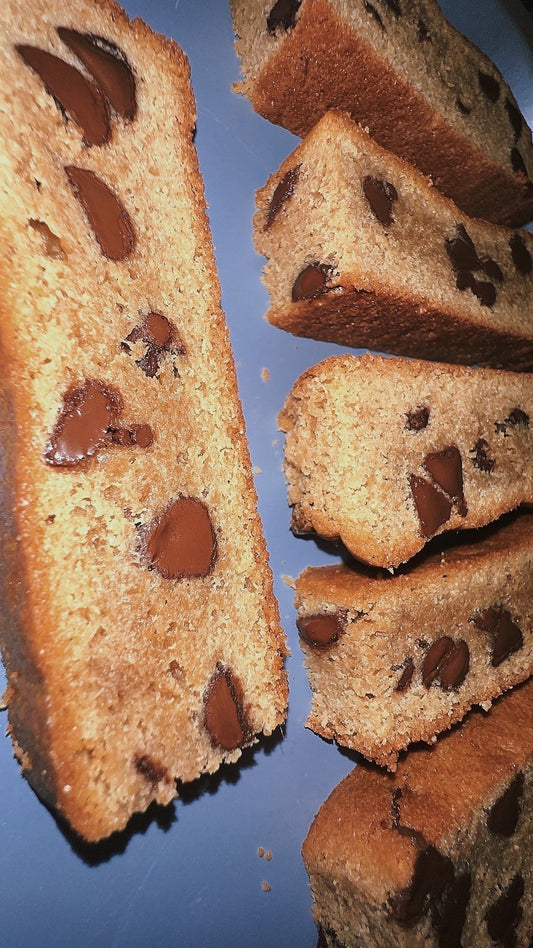 NEW!! Chocolate Chip Cookie Biscotti -Soft center 6 pieces