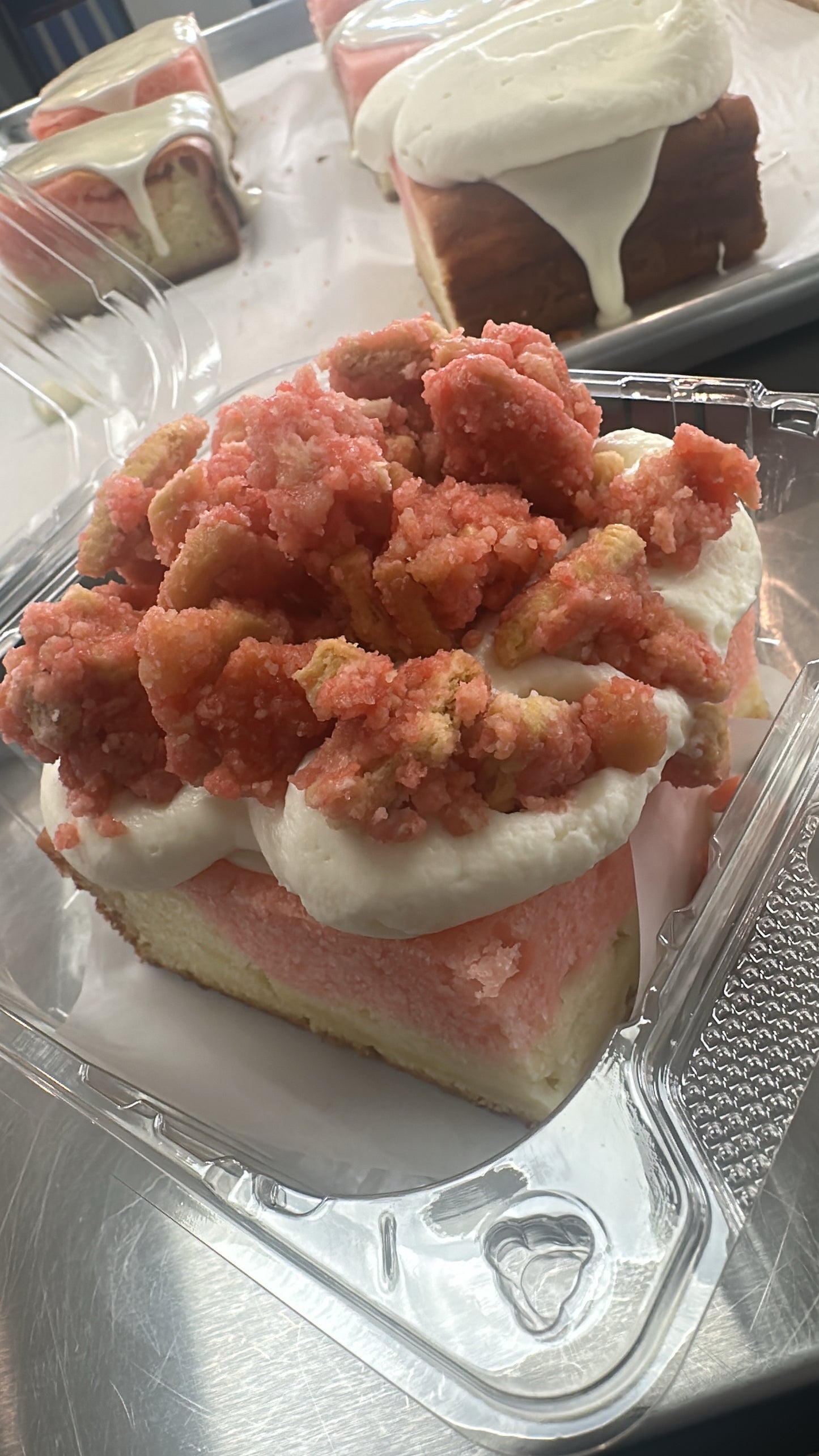 Strawberry shortcake crunch CAKE IN A CUP!!! It’s BACK!