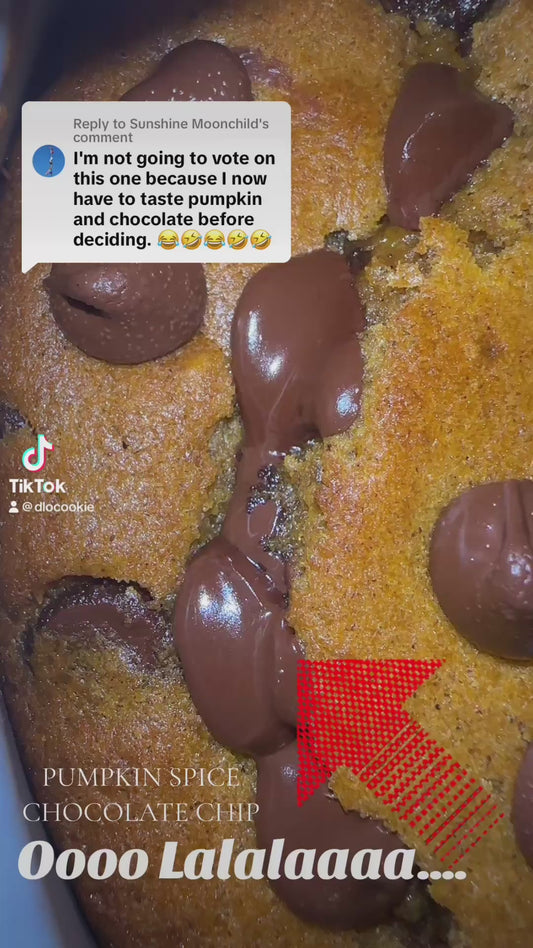 PUMPKIN SPICE LOAF W/CHOCOLATE CHIPS! Fan FAVE!